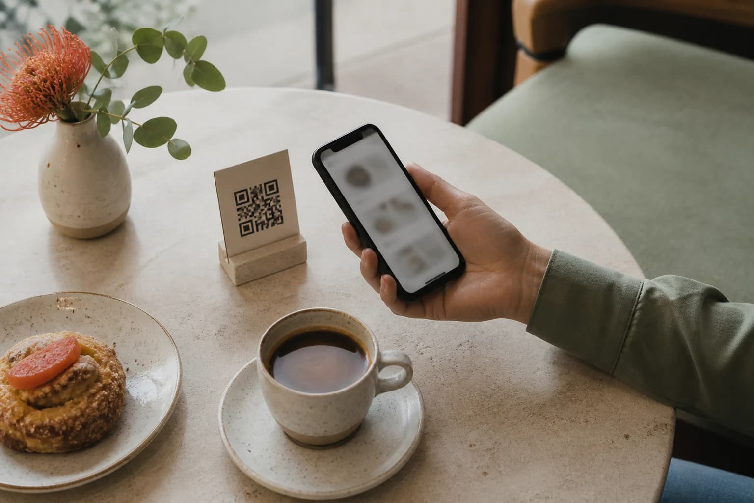 QR MASA MENÜSÜ sipariş deneyimi